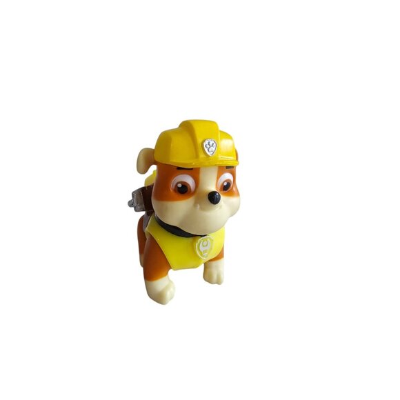 Paw Patrol Rubble 2.25” Tall Posable Action Figure Spin Master - Picture 1 of 3